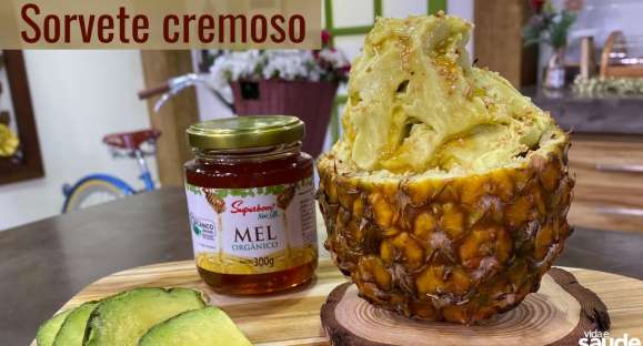 Receita: Sorvete Cremoso