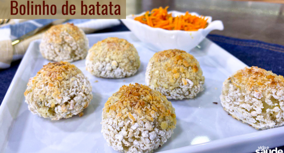 Receita: Bolinho de Batata