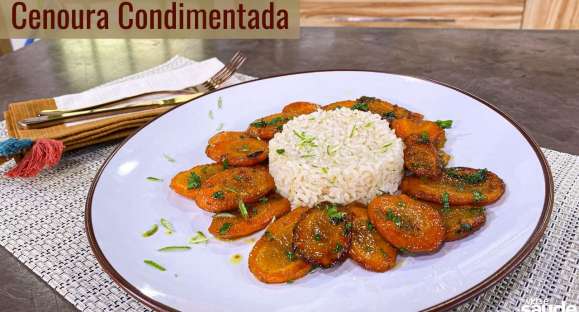 Receita: Cenoura Condimentada