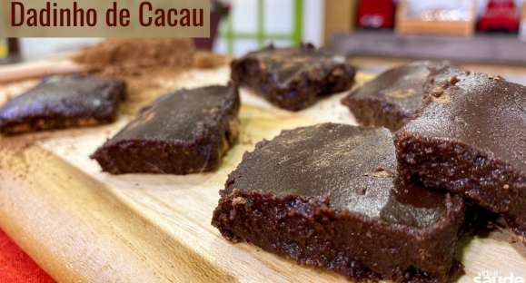 Receita: Dadinho de Cacau