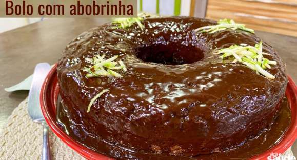 Receita: Bolo de Abobrinha