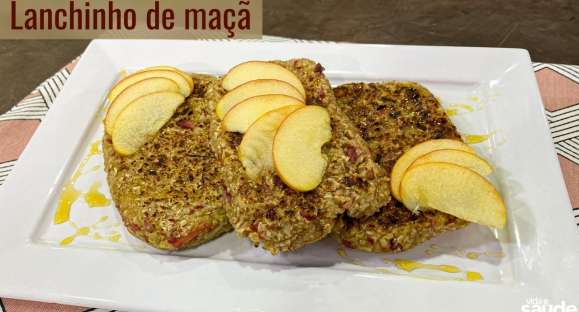 Receita: Lanchinho de Maçã