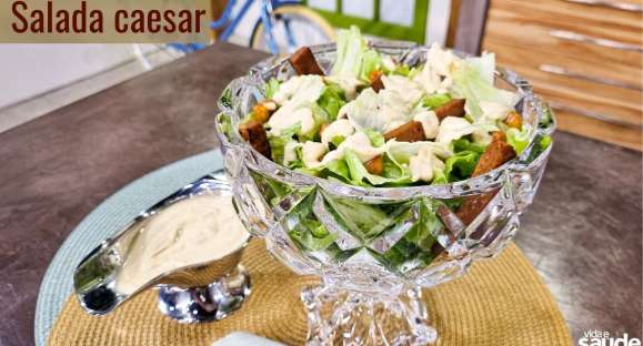 Receita: Salada Caesar
