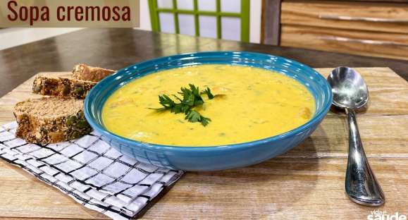 Receita: Sopa Cremosa