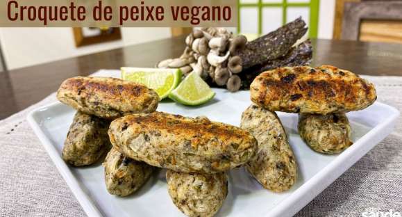 Receita: Croquete de Peixe Vegano