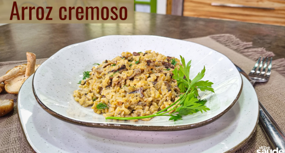 Receita: Arroz Cremoso