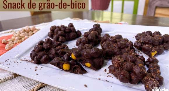 Receita: Snack de Grão-de-Bico