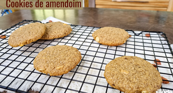 Receita: Cookies de Amendoim