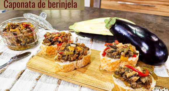Receita: Caponata de Berinjela