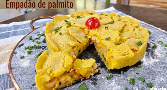 Receita: Empadão de Palmito