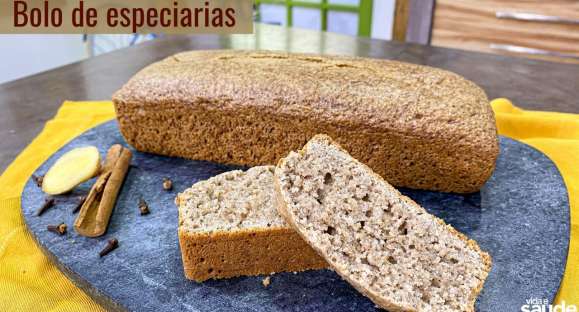 Receita: Bolo de Especiarias
