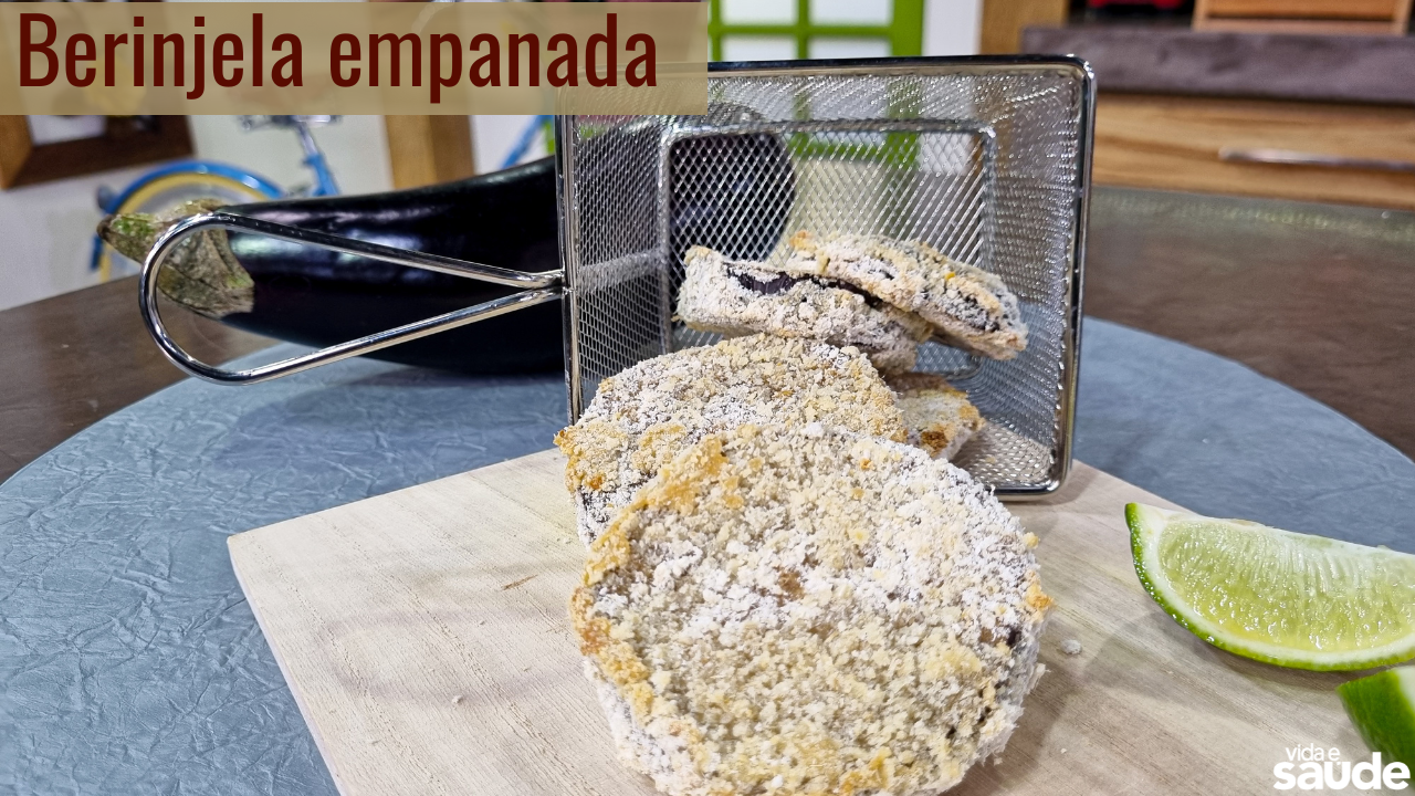 Receita: Berinjela Empanada