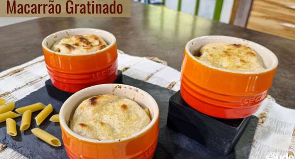 Receita: Macarrão Gratinado