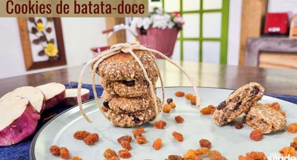 Receita: Cookies de batata-doce