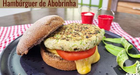 Receita: Hambúrguer de Abobrinha