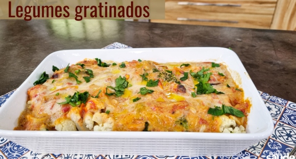 Receita: Legumes gratinados