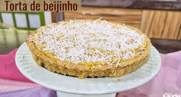 Receita: Torta de beijinho