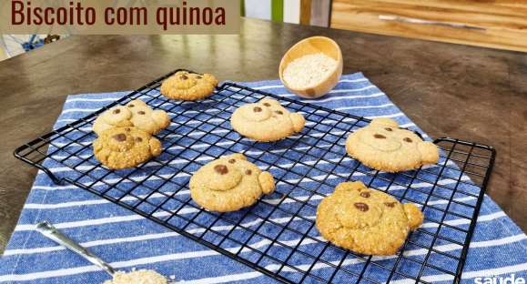 Receita: Biscoito com quinoa