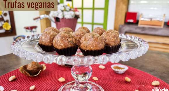 Receita: Trufas veganas