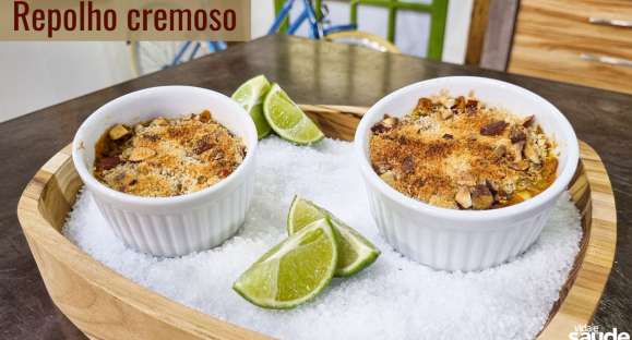 Receita: Repolho cremoso