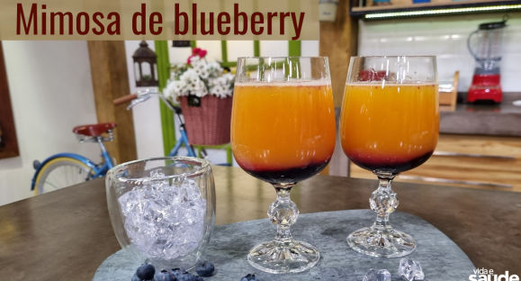 Receita: Mimosa de blueberry