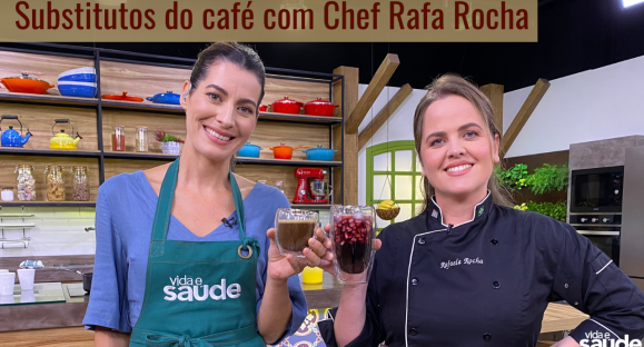 Substitutos do café com Chef Rafa Rocha