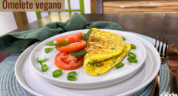 Receita: Omelete vegano