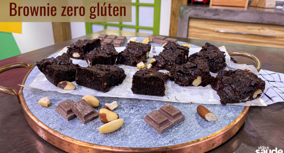 Receita: Brownie sem glúten