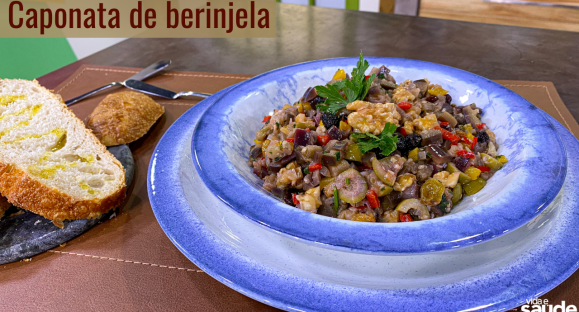 Receita: Caponata de berinjela