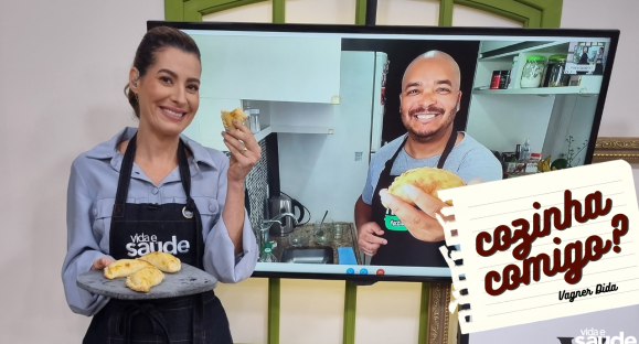 Empanadas vegetarianas com Vagner Dida