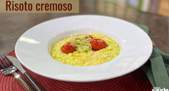 Receita: Risoto cremoso