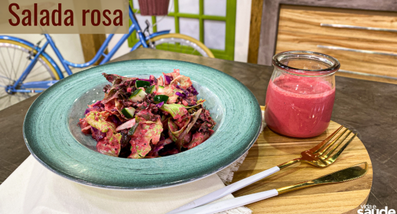 Receita: Salada rosa