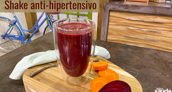 Receita: Shake anti-hipertensivo