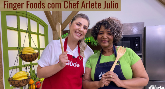 Finger Foods com Chef Arlete Julio