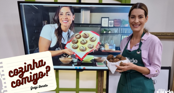 Pão australiano com Grazi Donato