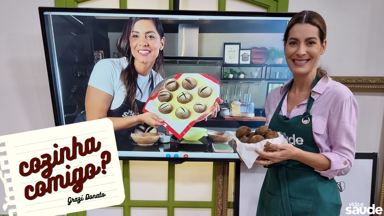 Pão australiano com Grazi Donato