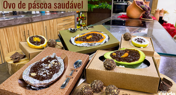 Receita: Ovo de páscoa saudável