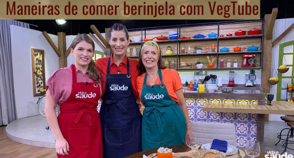 Maneiras de comer berinjela com VegTube