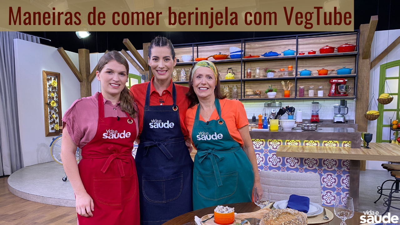 Maneiras de comer berinjela com VegTube