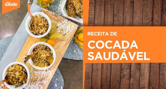 Receita: Cocada Saudável