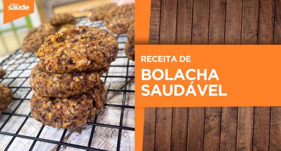 Receita: Bolacha Saudável