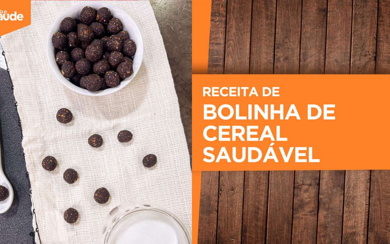 Receita: Bolinhas de cereal saudável