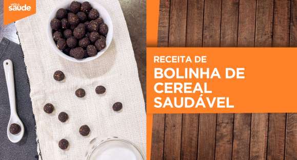 Receita: Bolinhas de cereal saudável