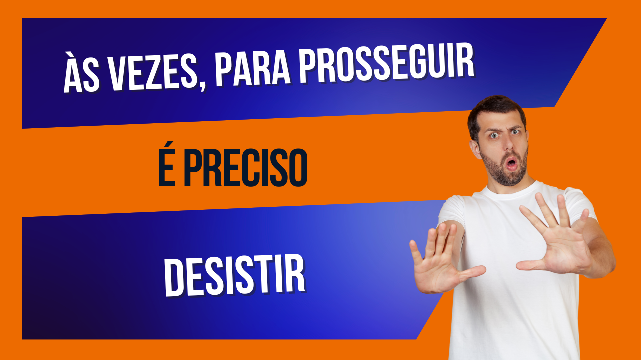 É FATO | RONALDO NEZO FALA SOBRE A IMPORTÂNCIA DE AVALIAR O RUMO SEGUIDO E MUDAR, SE FOR PRECISO
