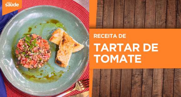 Receita: Tartar de tomate