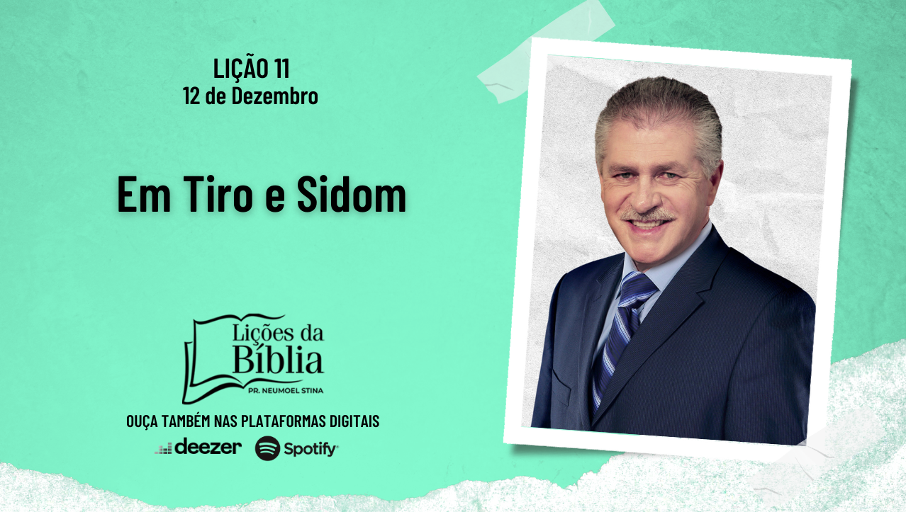 Em Tiro e Sidom Rede Novo Tempo de Comunicação Em Tiro e Sidom Rede Novo Tempo de Comunicação