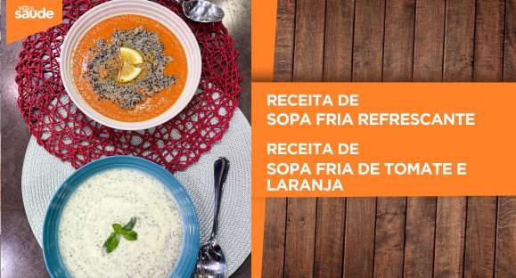 Receita: Sopas frias