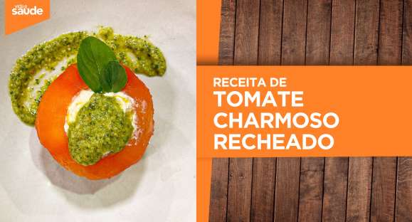 Receita: Tomate charmoso recheado