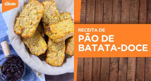 Receita: Pão de batata-doce