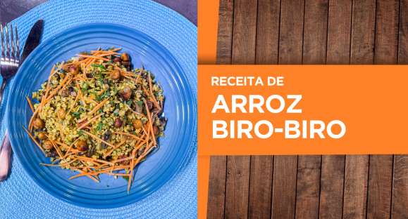 Receita: Arroz biro-biro